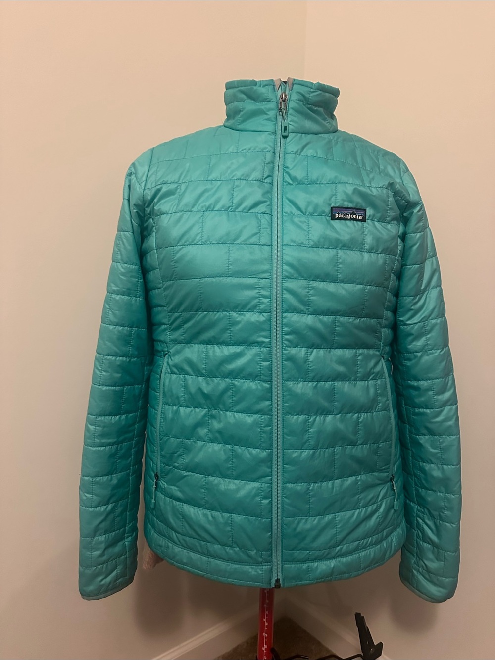 Patagonia Women's Teal Lightweight Quilted Puffer Jacket